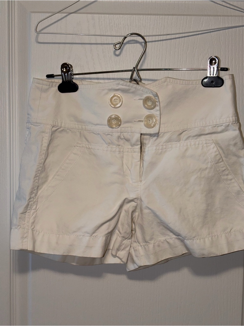 BCBGMaxAzria White Runway Shorts